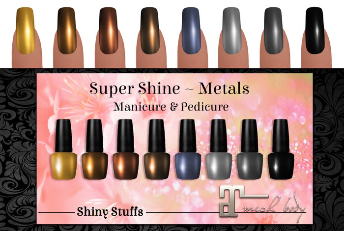 ~Shiny Stuffs~ Maitreya Super Shine Metals nail polish