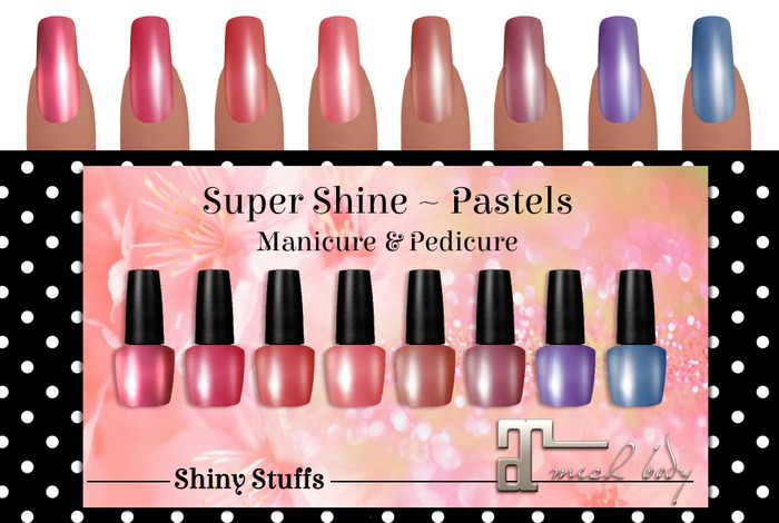 ~Shiny Stuffs~ Maitreya Super Shine Pastels nail polish