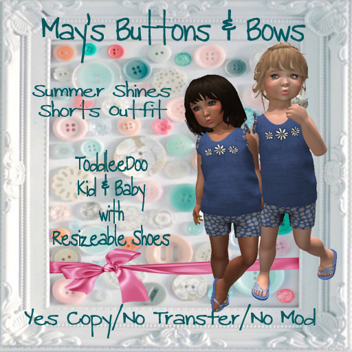 MBB * Summer Shines Shorts Outfit (K&B)