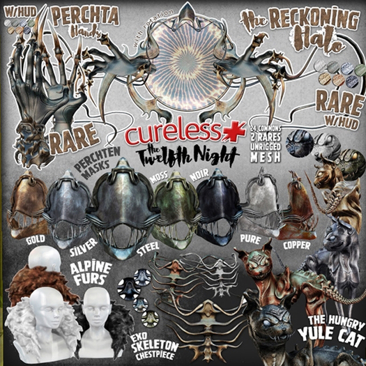 CURELESS [+] The Twelfth Night / Exoskeleton / COPPER