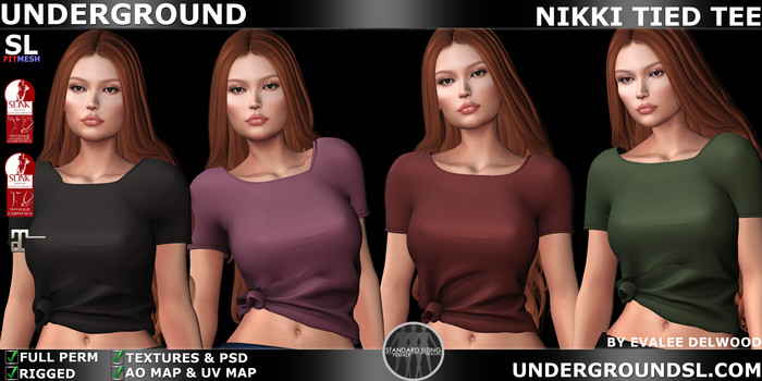 :UG: NIKKI TIED TEE