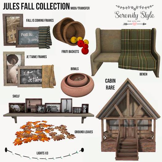 Serenity Style- Jules Fall Frame Coming