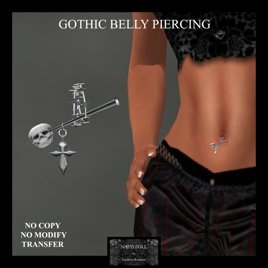 NASTY DOLL - GOTHIC BELLY PIERCING