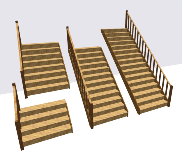 Mesh stairs kit 4 (Bright Ed)