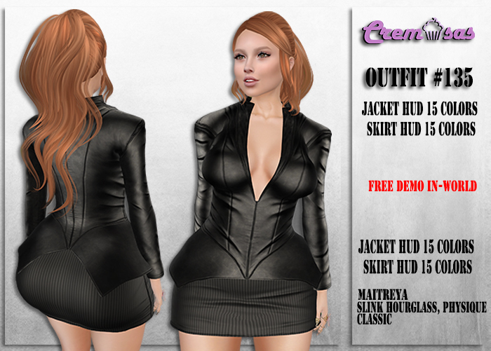.:: Cremosas Store ::. Outfit #135 + HUD 15 Colors
