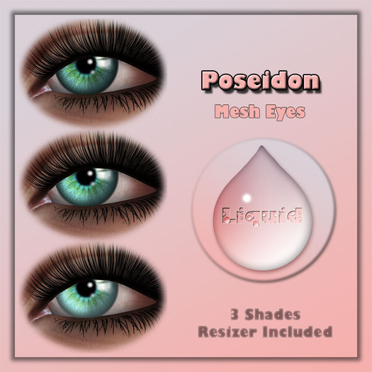 Liquid ~ Poseidon ~ Mesh Eyes