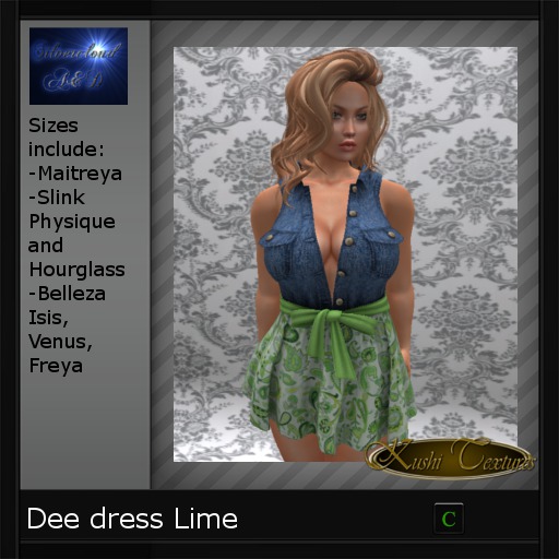 Dee dress Lime