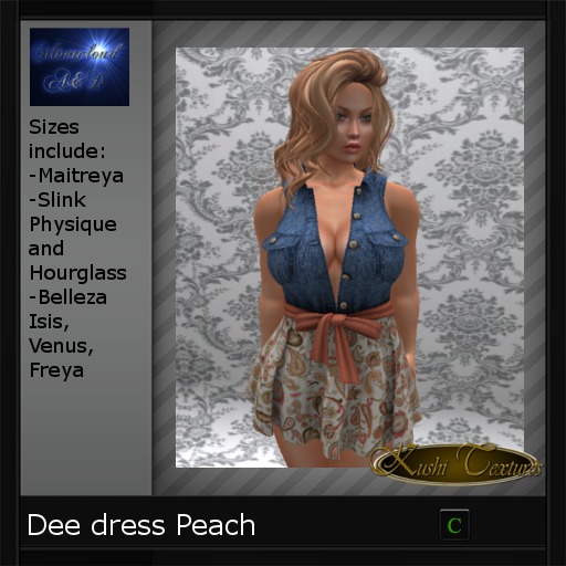 Dee dress Peach