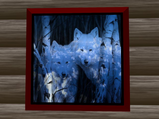 White Cloud Covered Wolves