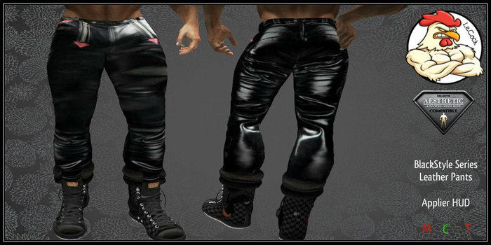AESTHETIC BlackStyle Series - Leather Pants
