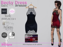 Becky Dress With Hud Lace 1