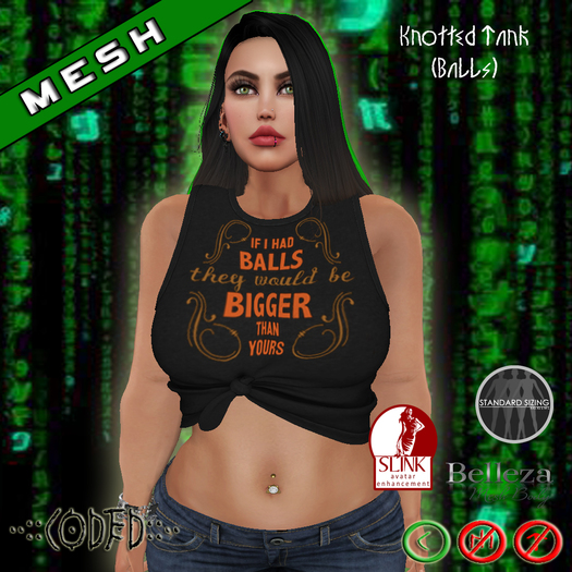 ..:: CODED ::.. Knotted Tank (Balls)