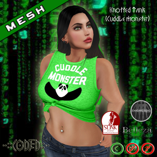 ..:: CODED ::.. Knotted Tank (Cuddle Monster)