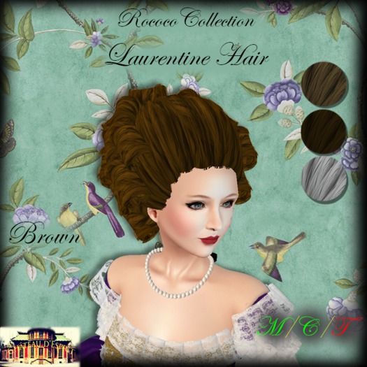 ~CdE~ Rococo Laurentine Hair BROWN