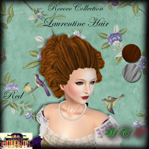 ~CdE~ Rococo Laurentine Hair RED