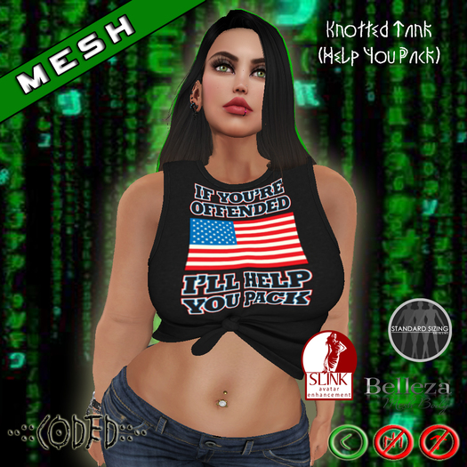 ..:: CODED ::.. Knotted Tank (Help You Pack)