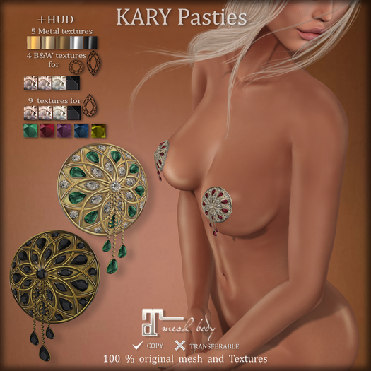 *AvaWay* KARY Pasties (Maitreya)