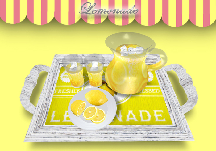 Lemonade Tray SC - click for glass