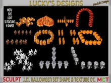 .:LD:. Halloween Set Shape & Texture 01:.