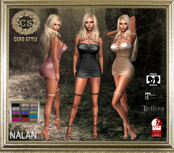 CERO STYLE Nalan Dress With HUD