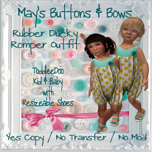 MBB * Rubber Ducky Romper Outfit (K&B)