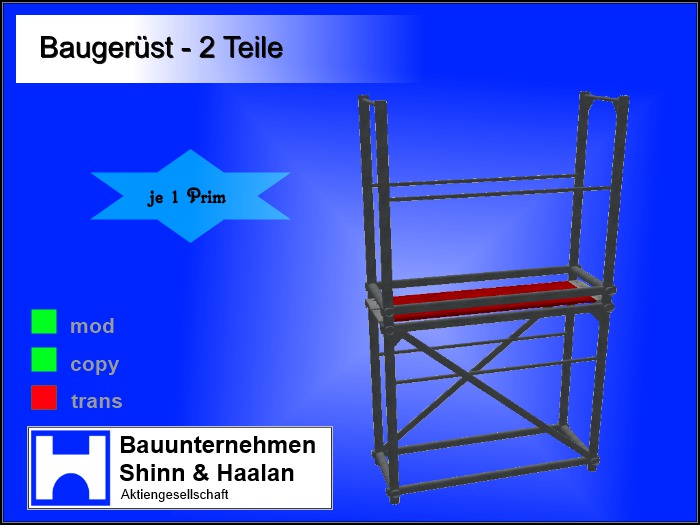 BSH - Scaffolding - 2 Parts MESH