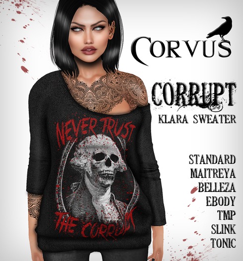 Corvus : Corrupt Klara Sweater