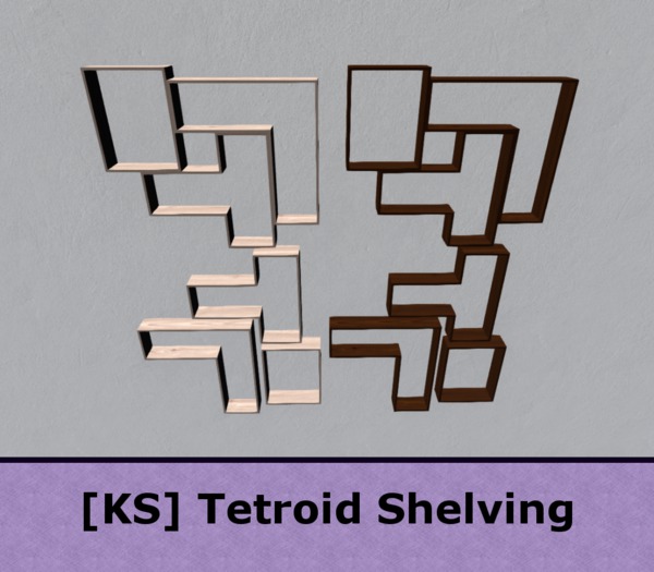 [KS]TetroidShelves