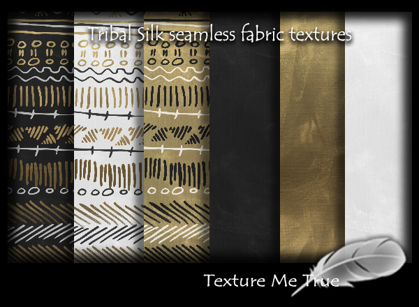 TMT Tibal Silk seamless fabric textures
