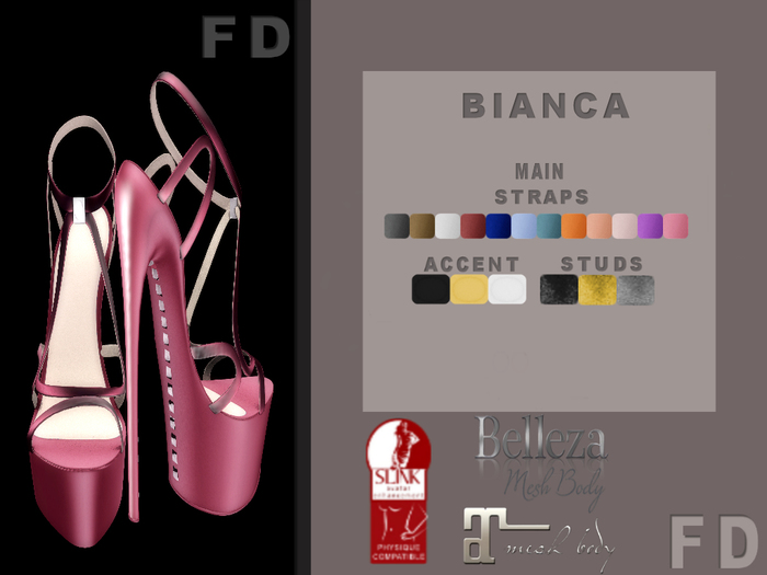 (FEMDEITY) Bianca Heel Pack