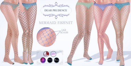 mermaid fishnet stockings