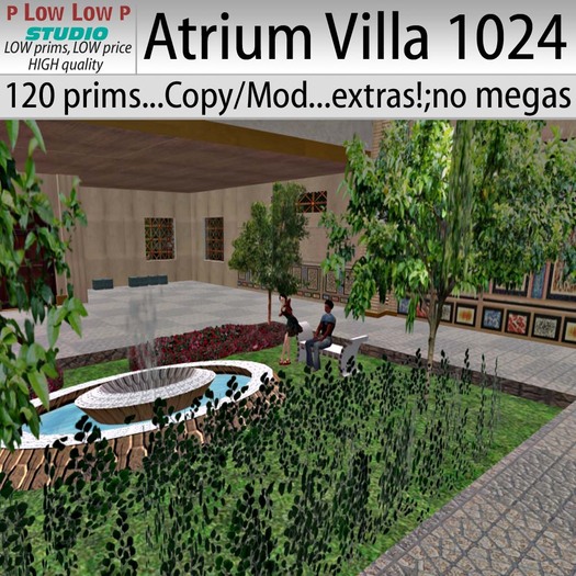 P Low Atrium Villa 1024 (No megas) Package