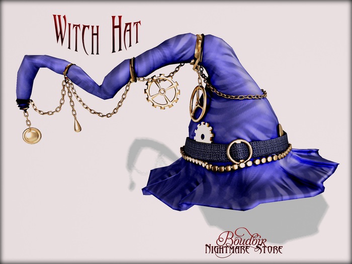 Boudoir Halloween-Witch Hat