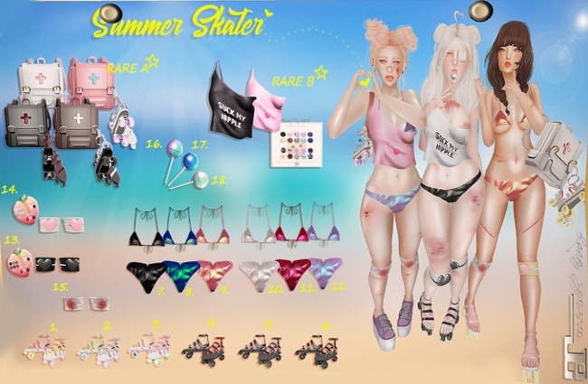 PEACHES. - 8 - Summer Bikini