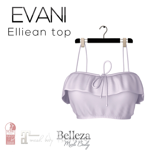 EVANI - Elliean top [Lilac]