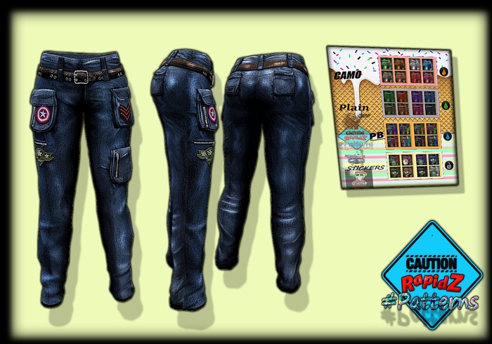 #Patterns TomBoi Cargo Pants