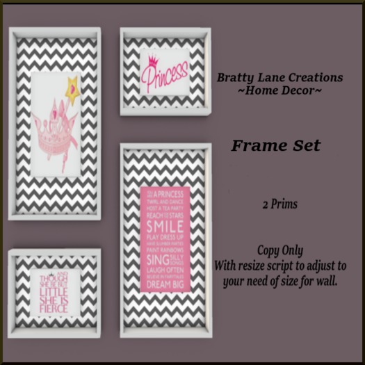 Princess Frame Set