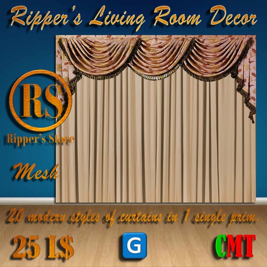 Ripper's Livin Room Decor (BAG)
