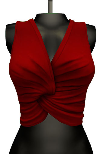 DE Designs - Sandra Top - Red