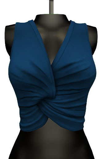 DE Designs - Sandra Top - Blue