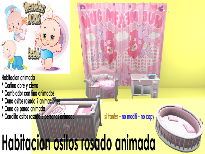 Room pink teddy bears