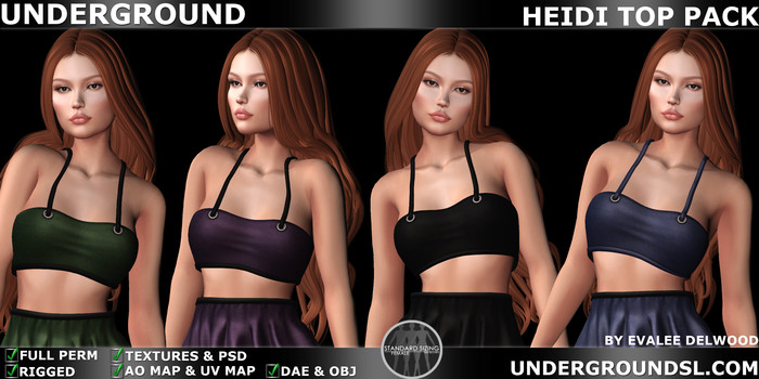 :UG: Heidi Top Pack