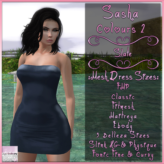 Sasha Dress Colours 2 Slate