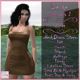 Sasha Dress Colours 2 Brown