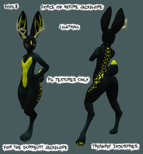 [Trashrat Industries] Lightning Jackalope mod