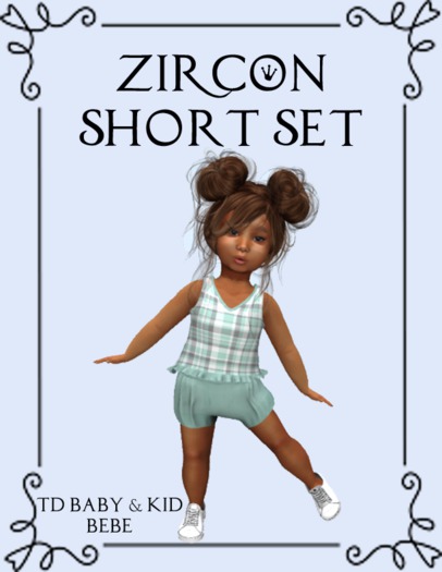 ZIRCON SHORT SET BOXED