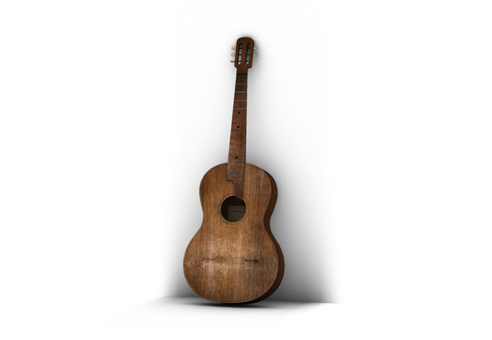 7 - Unstrung Classical Guitar (Boxed)