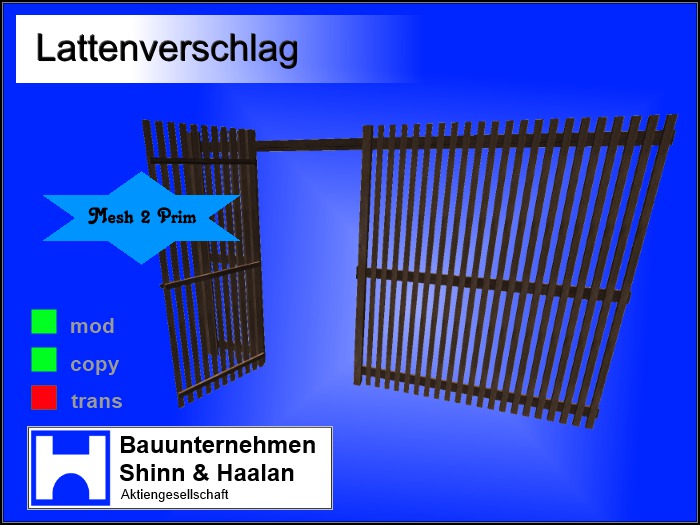 BSH - Lattenverschlag MESH