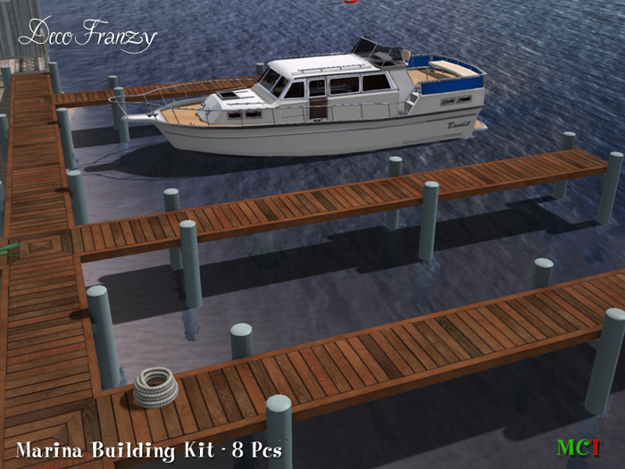~DecoFranzy~ Marina Building Kit (MC)