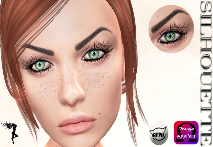 ::SILHOUETTE:: Human Eye green